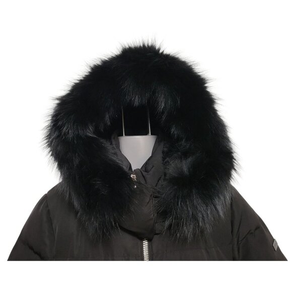 Derek Lam 10 Crosby Black Down Puffer Coat - Picture 5 of 17